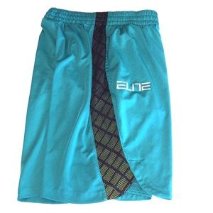 Nike Elite youth basketball shorts Teal/Black